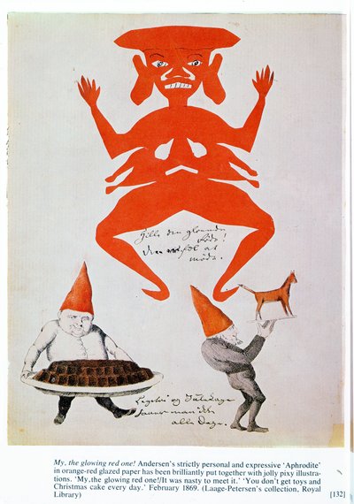 My, the glowing red one! by Hans Christian Andersen